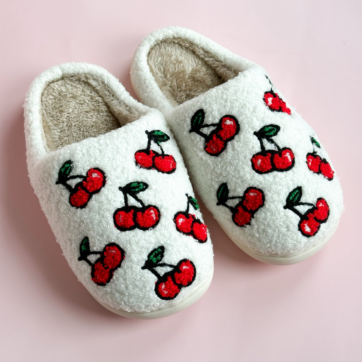Cherry Slippers