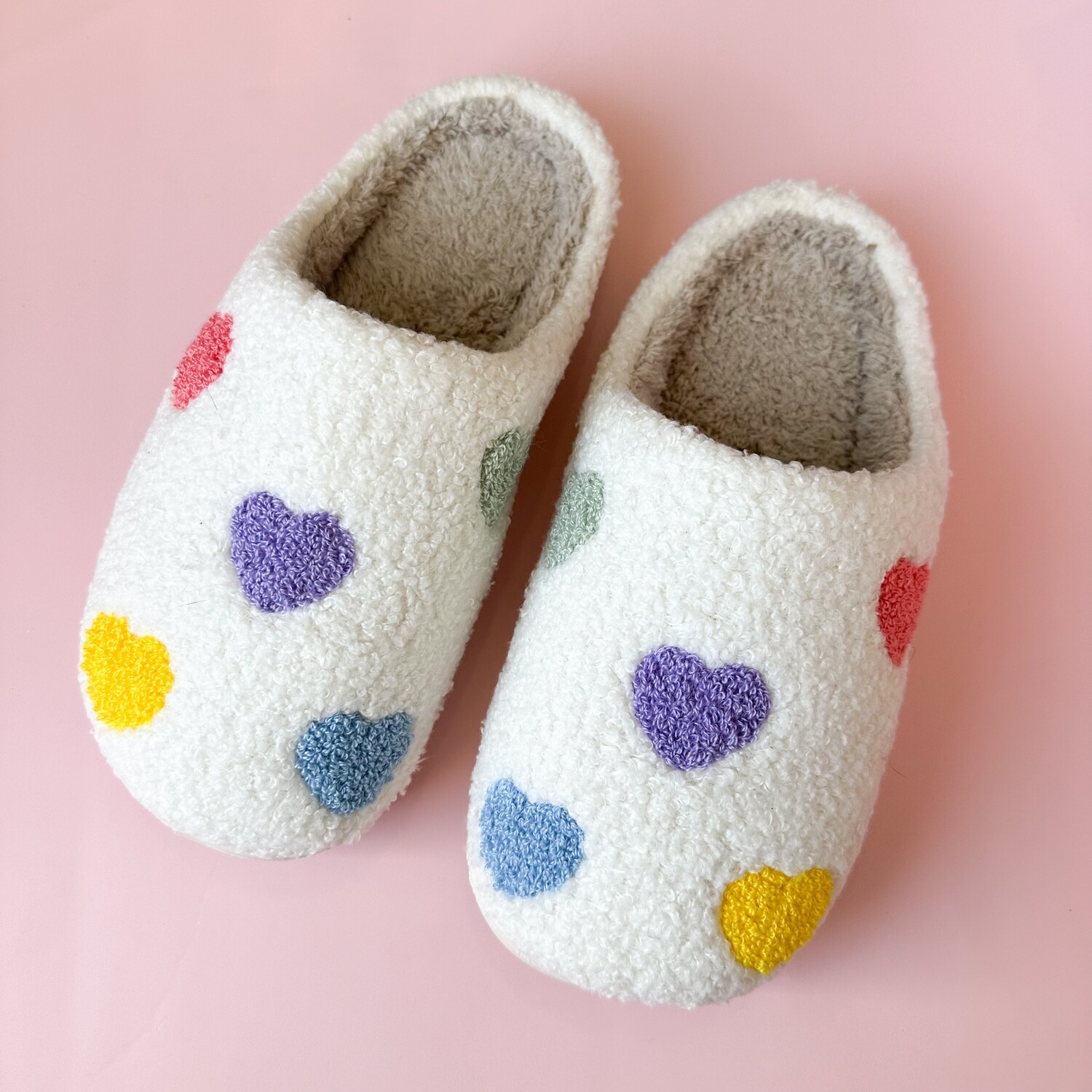 Candy Heart Slippers