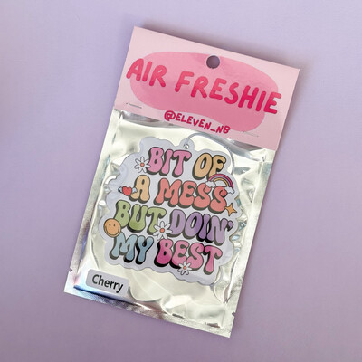 Bit Of A Mess | Air Freshener | Cherry