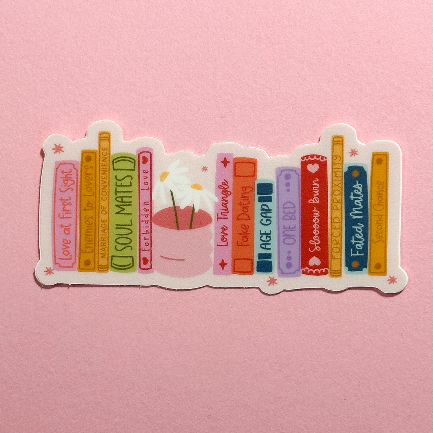 Book Tropes | Mini Kindle Sticker