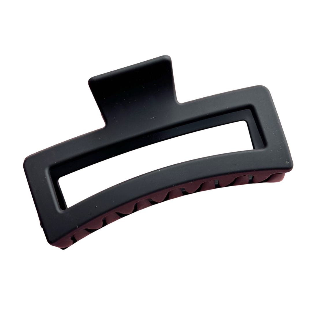 Black Matte Jumbo Claw Clip