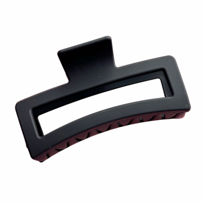 Black Matte Jumbo Claw Clip