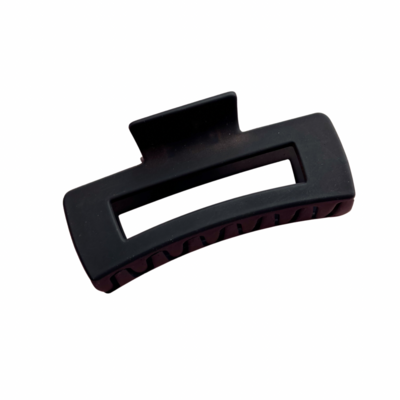 Black Matte Everyday Claw Clip