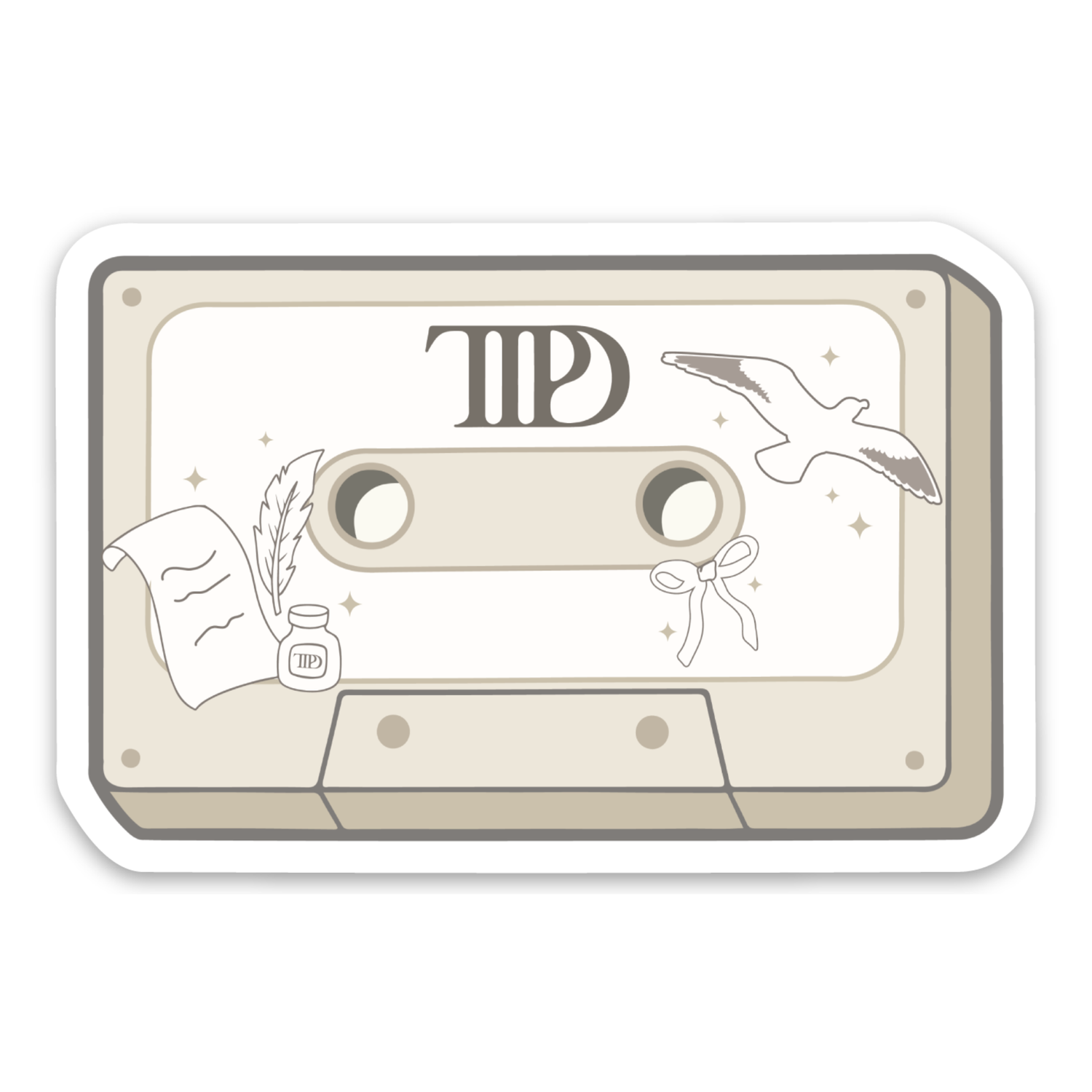 TTPD Tape | Weatherproof Sticker
