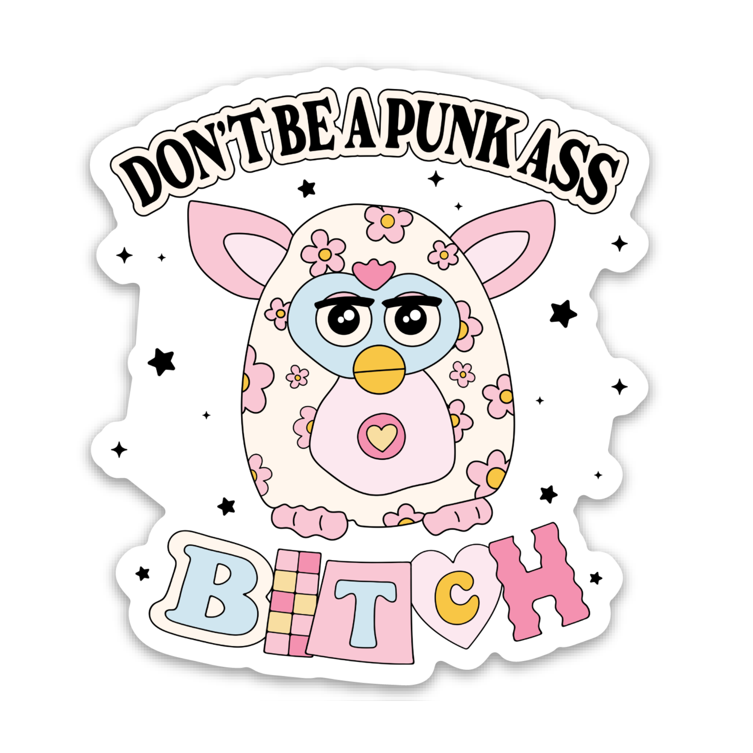 Furby | Weatherproof Sticker