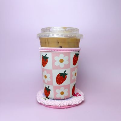 Strawberry | Coffee Sleeve