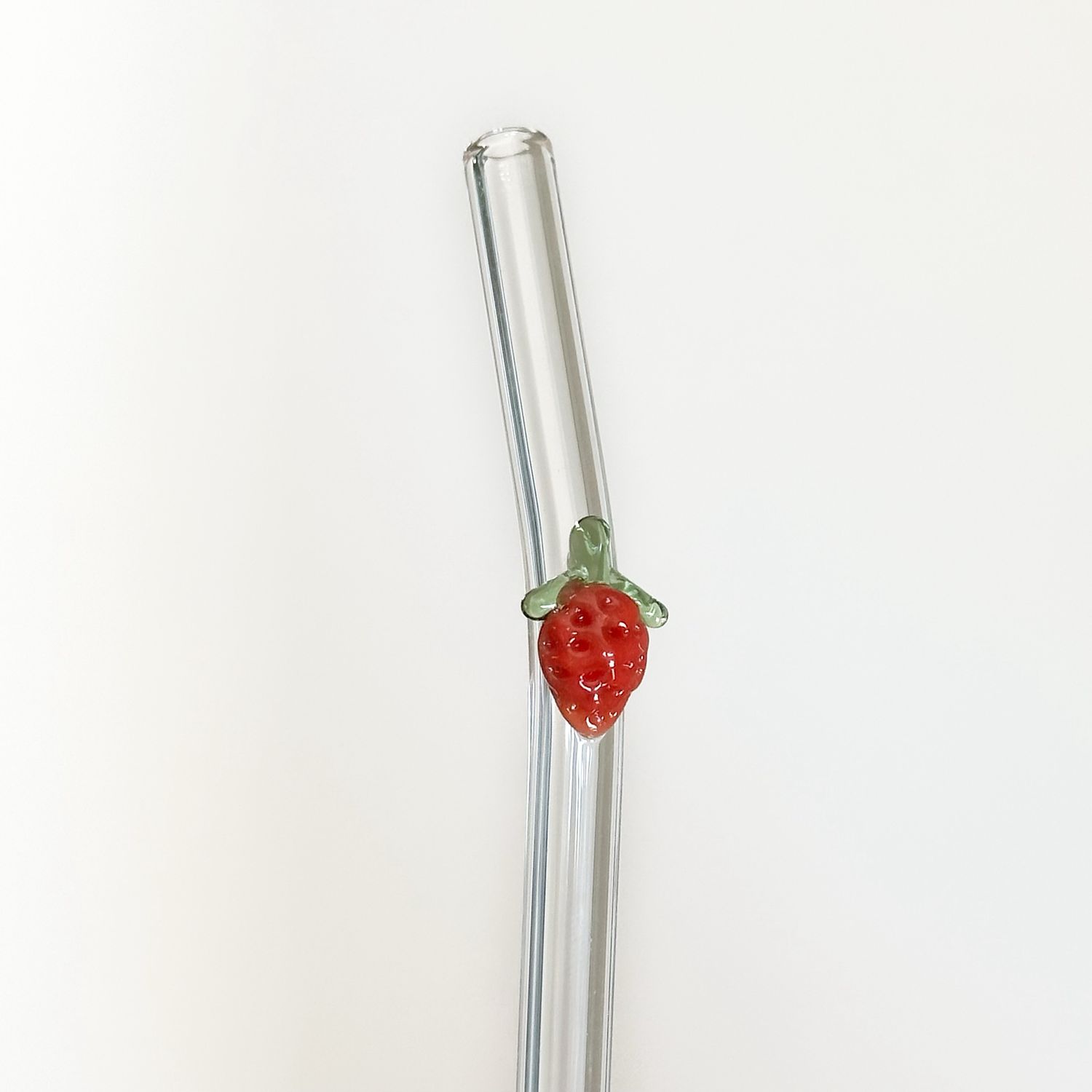 Strawberry | Glass Straw