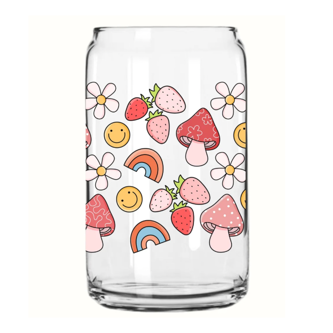 Mushroom Madness | 16oz Glass Can