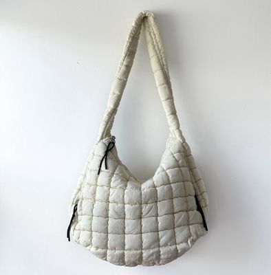 Cream | The Puffer Tote