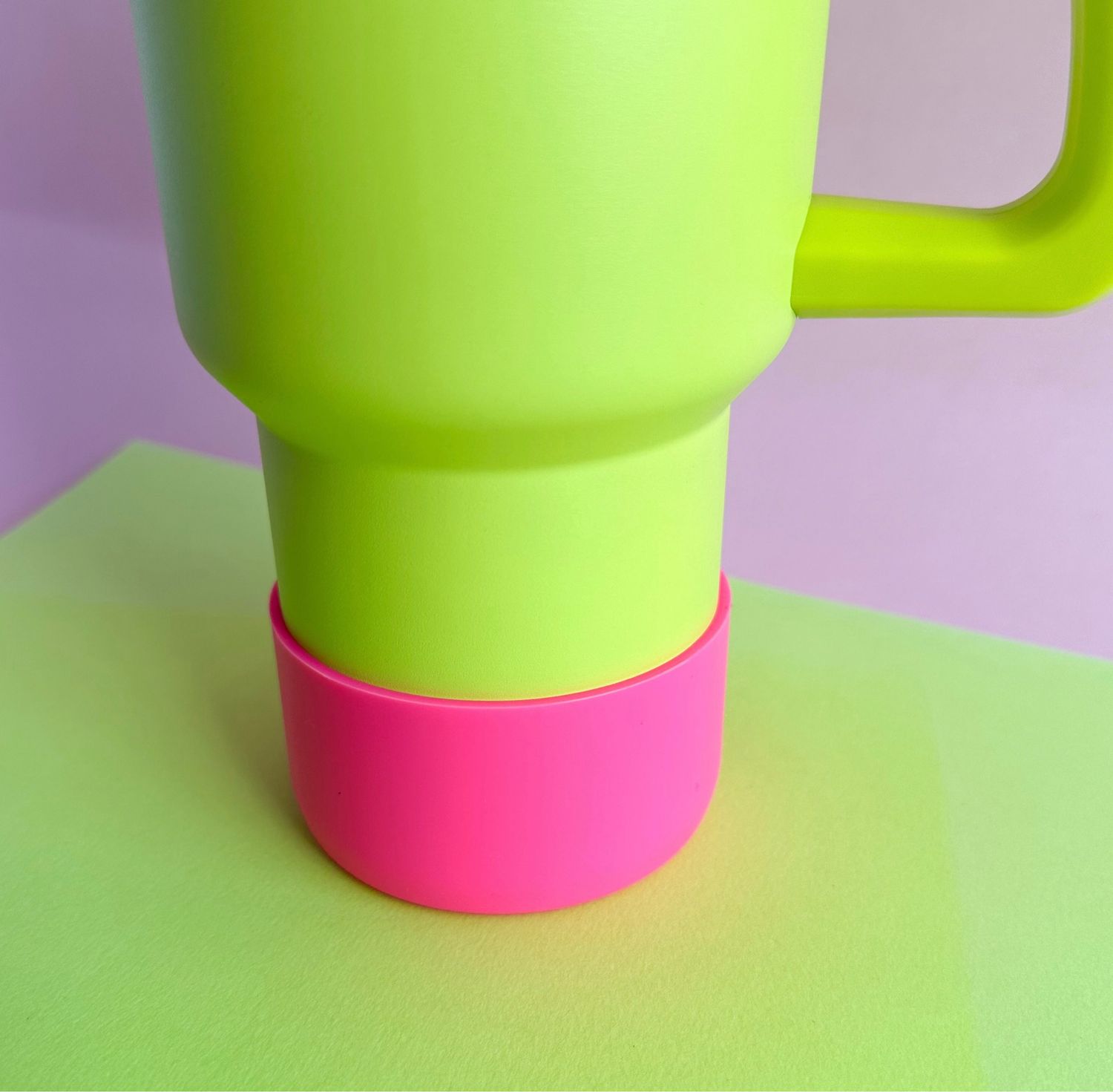 Hot Pink Silicone Tumbler Boot