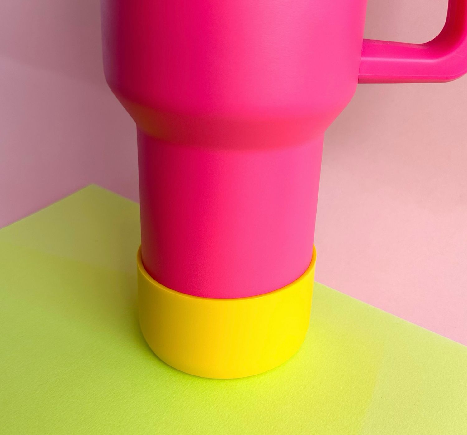 Yellow Silicone Tumbler Boot