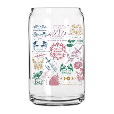 ACOTAR | 16oz Glass Can