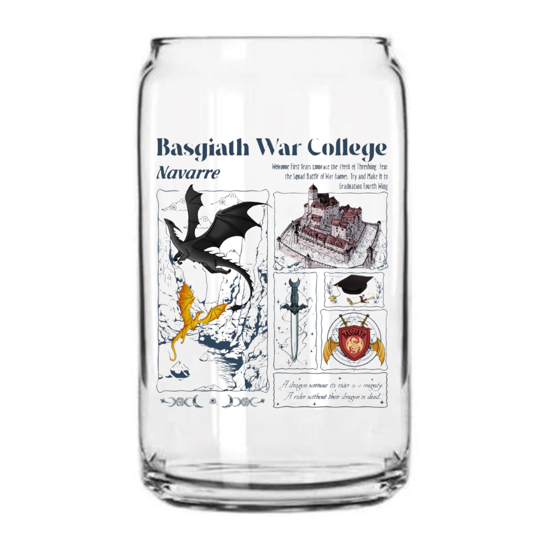 War College | 16oz Glass Can