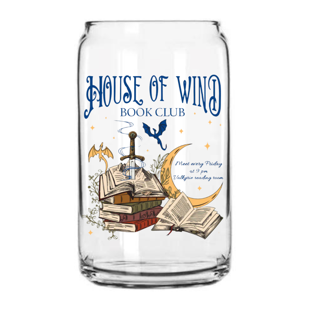 House Of Wind | 16oz Glass Can