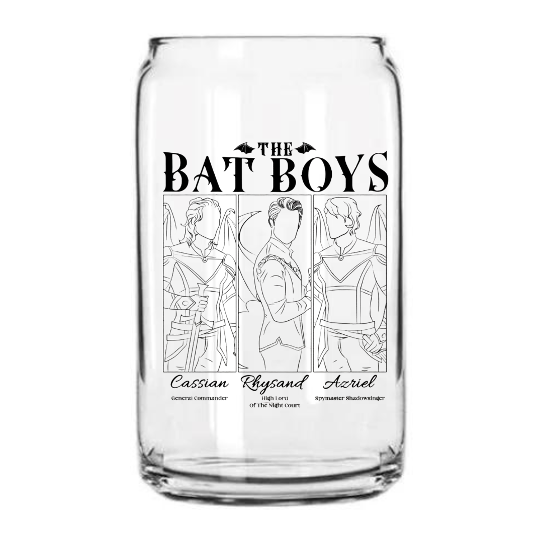 Bat Boys | 16oz Glass Can