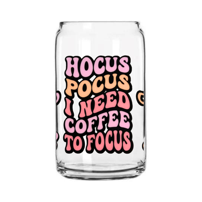 Hocus Pocus Coffee To Focus | 16oz Glass Can