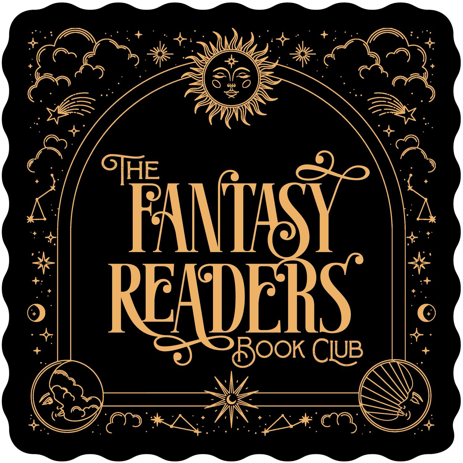 Holographic Fantasy Readers | Weatherproof Sticker
