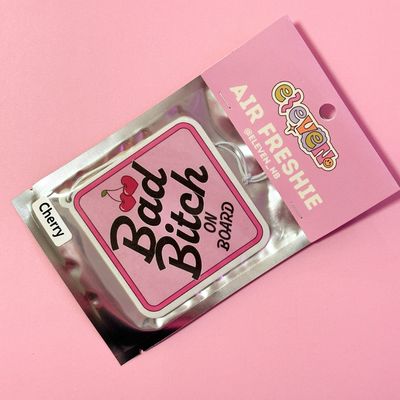 Bad Bitch On Board | Air Freshener | Cherry