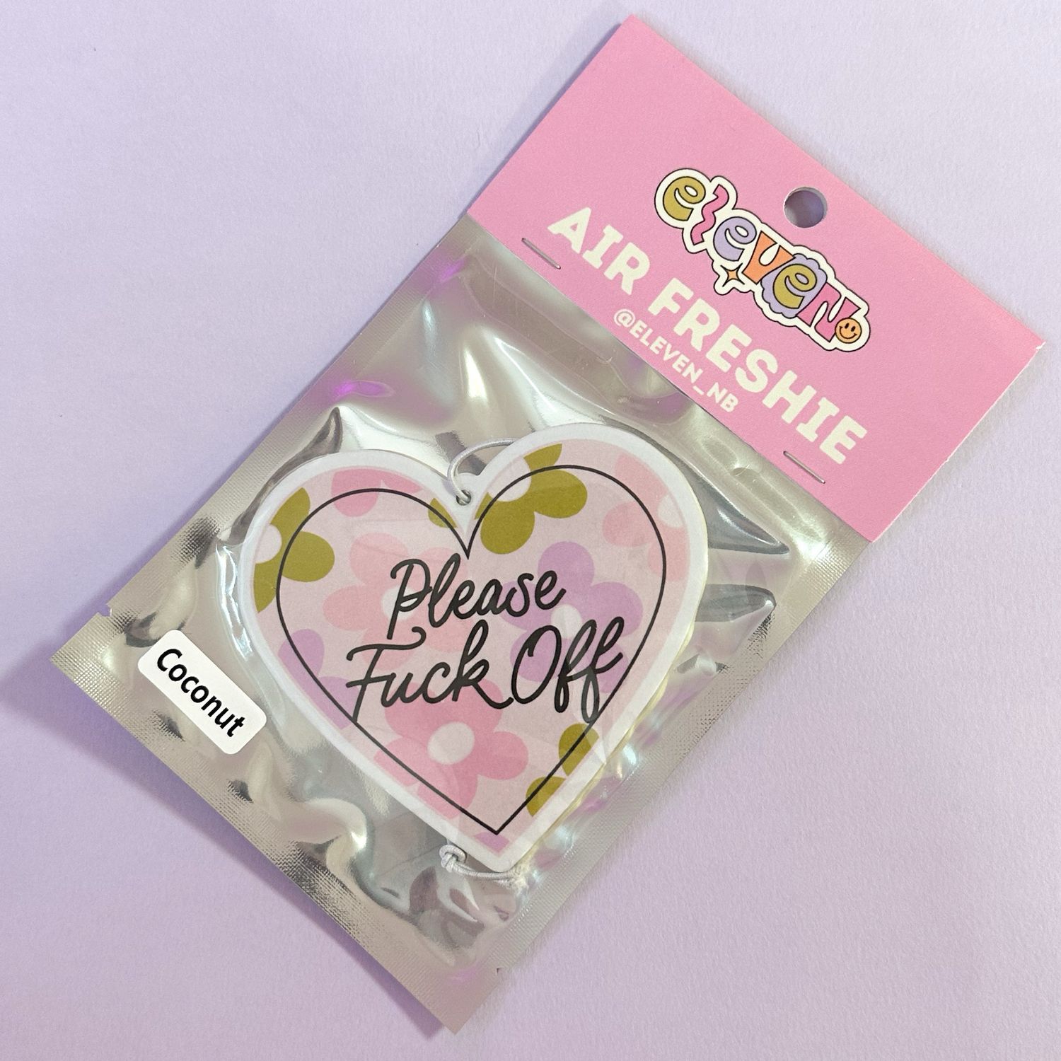 Please Fuck Off | Air Freshener | Coconut