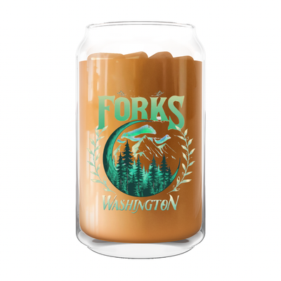 Forks Glass Can