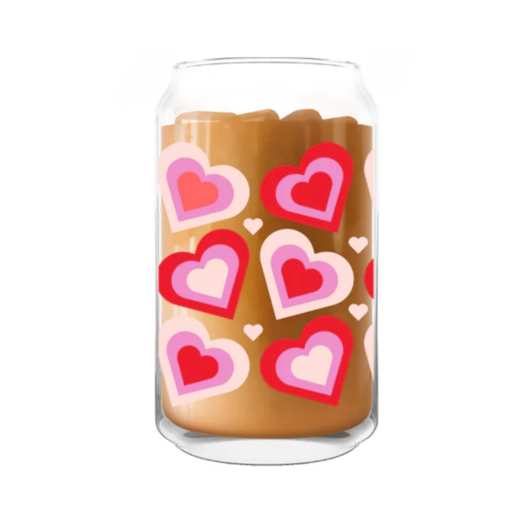 Heart Glass Can