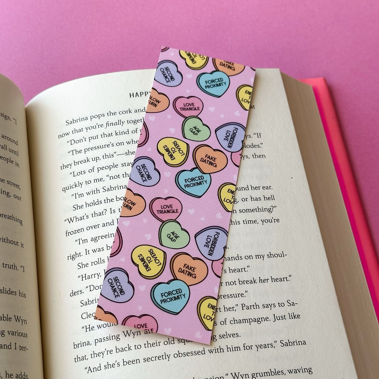 Candy Hearts | Bookmark