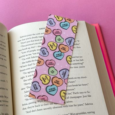 Candy Hearts | Bookmark