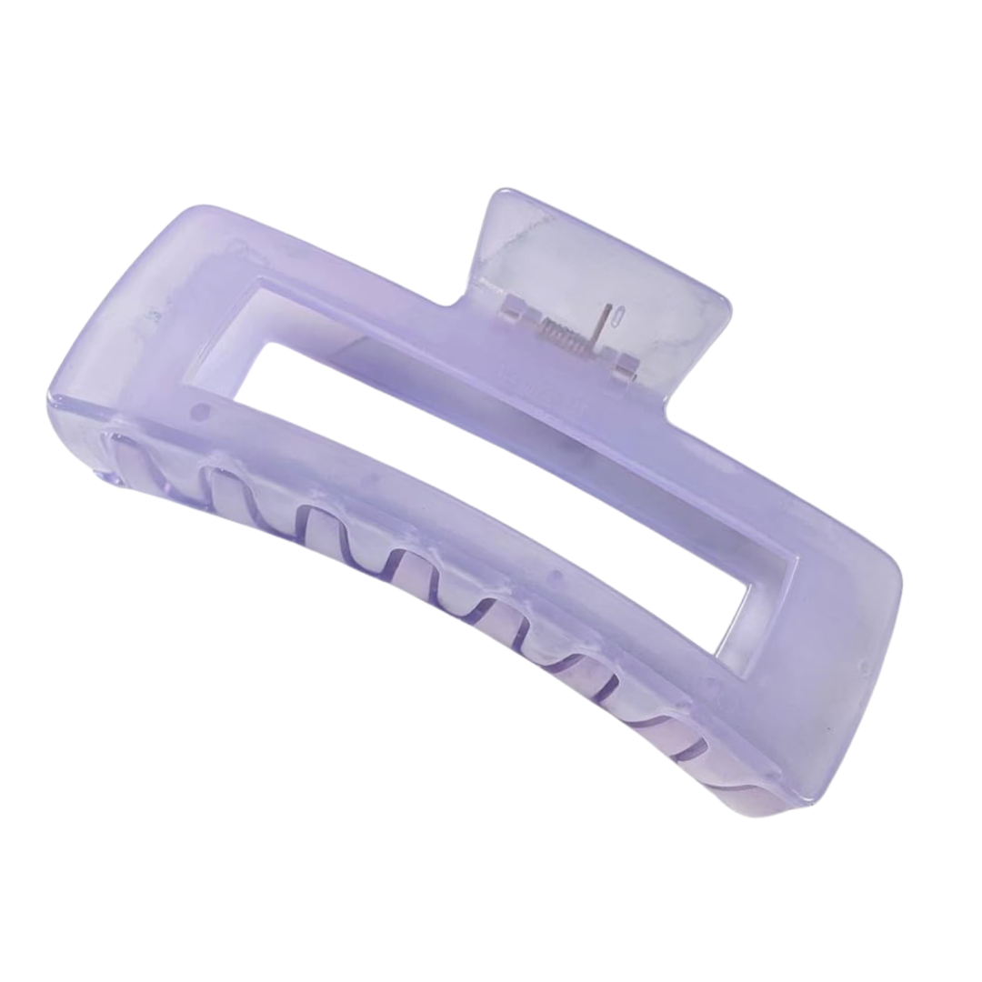 Lavender Jelly Jumbo Claw Clip