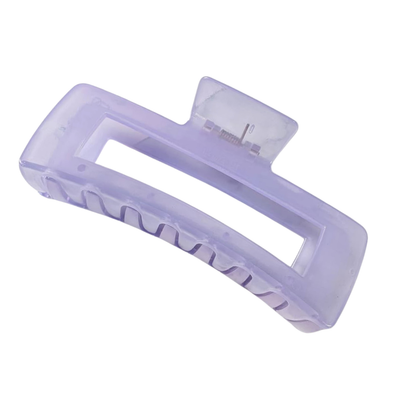 Lavender Jelly Jumbo Claw Clip