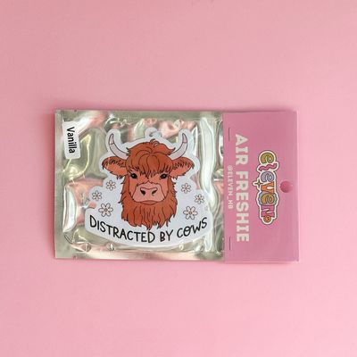 Distracted By Cows | Air Freshener | Vanilla