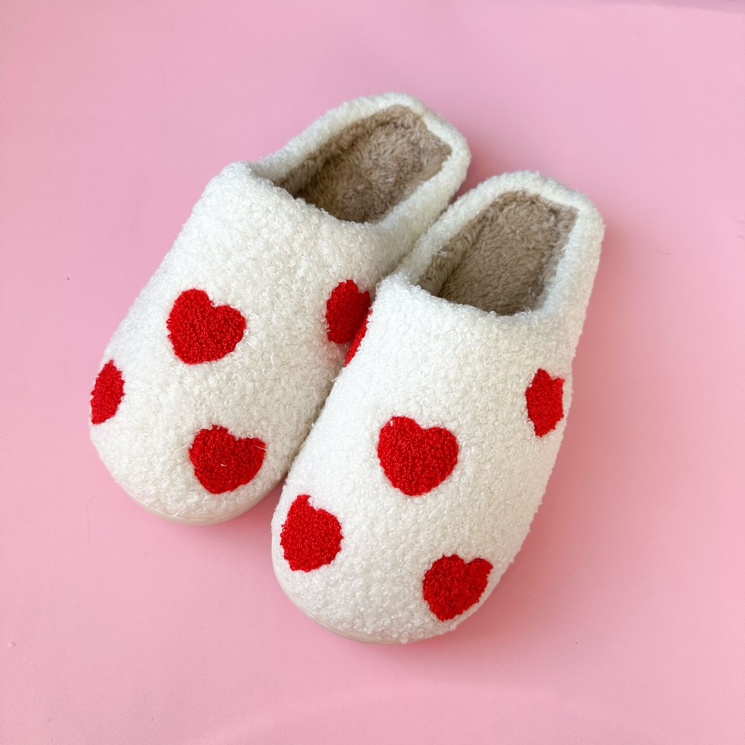 Mini Heart Slippers