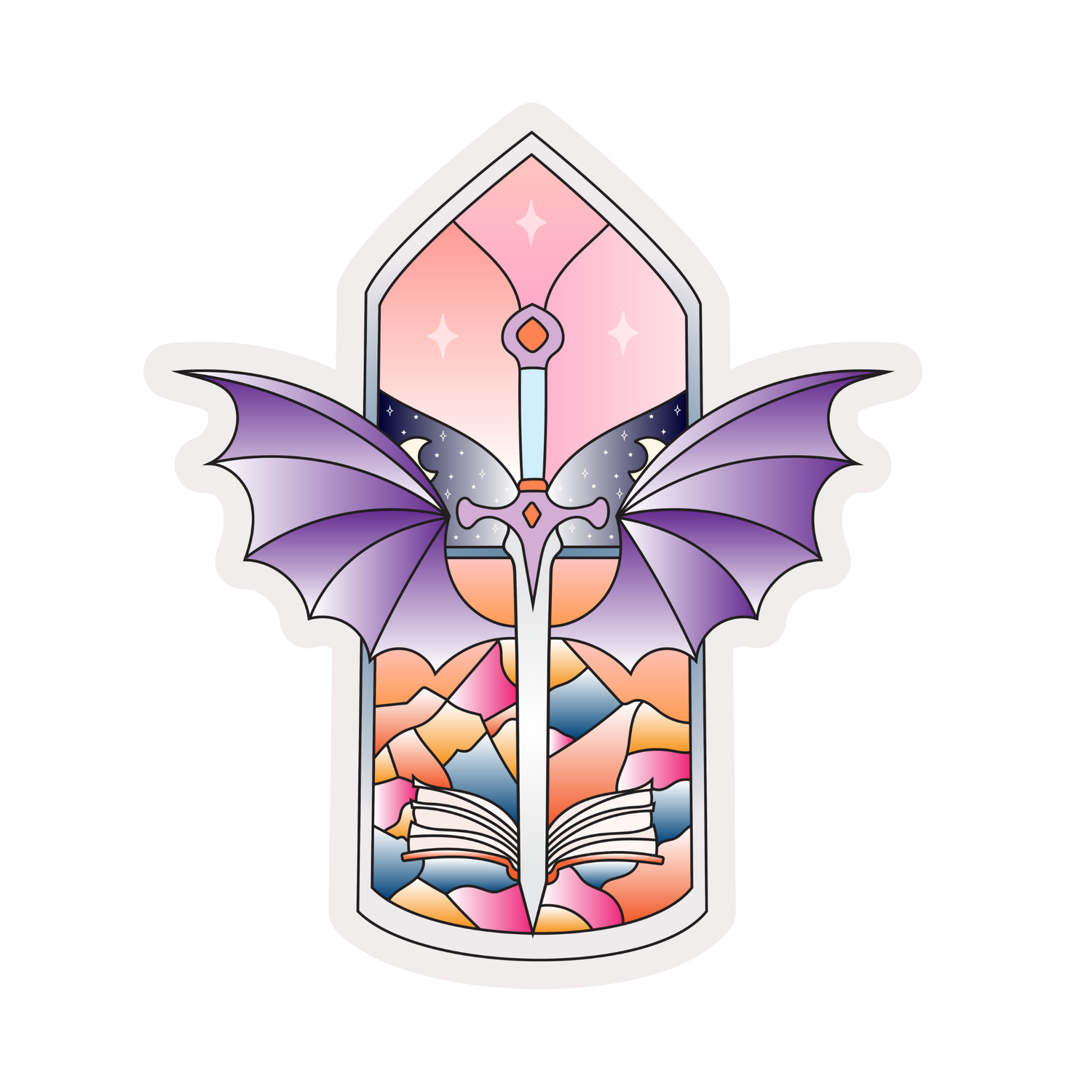 Fantasy | Weatherproof Sticker