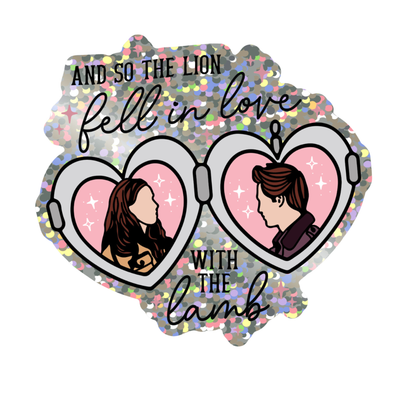 Lion &amp; Lamb | Weatherproof Sticker