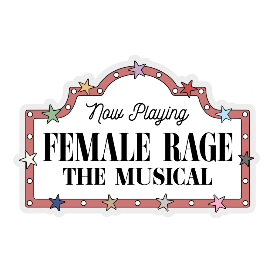Female Rage | Weatherproof Sticker