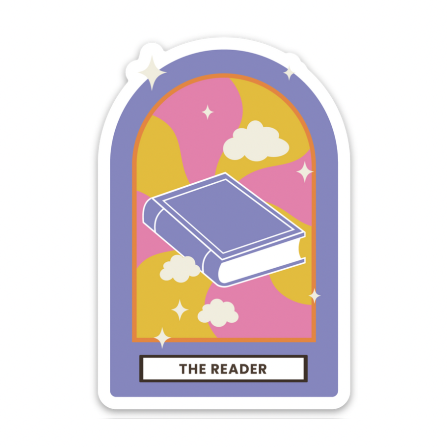 The Reader | Weatherproof Sticker