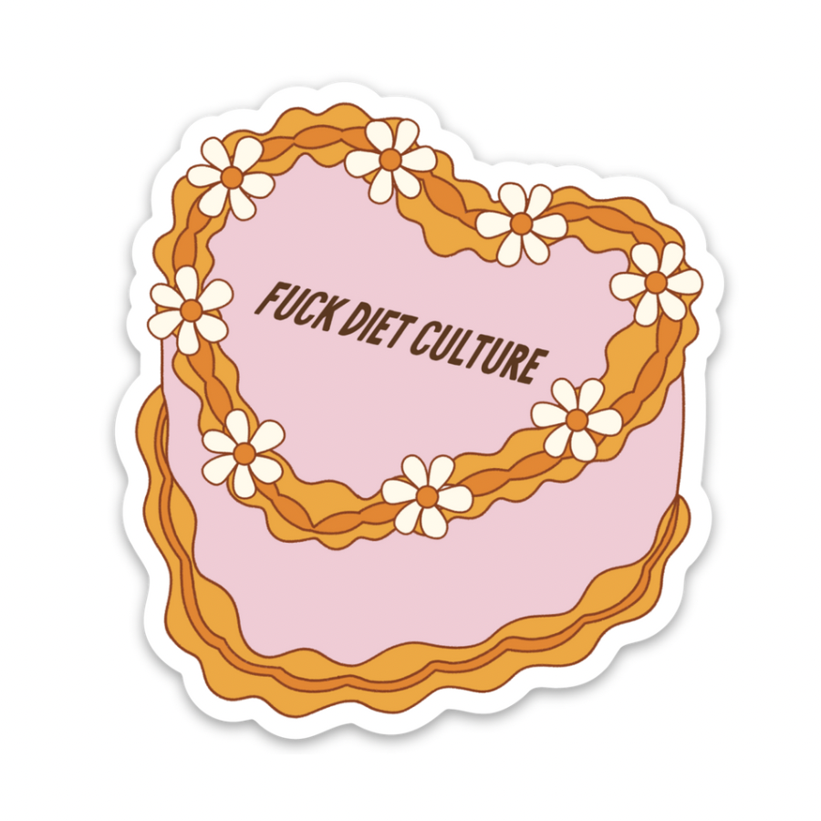 Fuck Diet Culture | Weatherproof Sticker