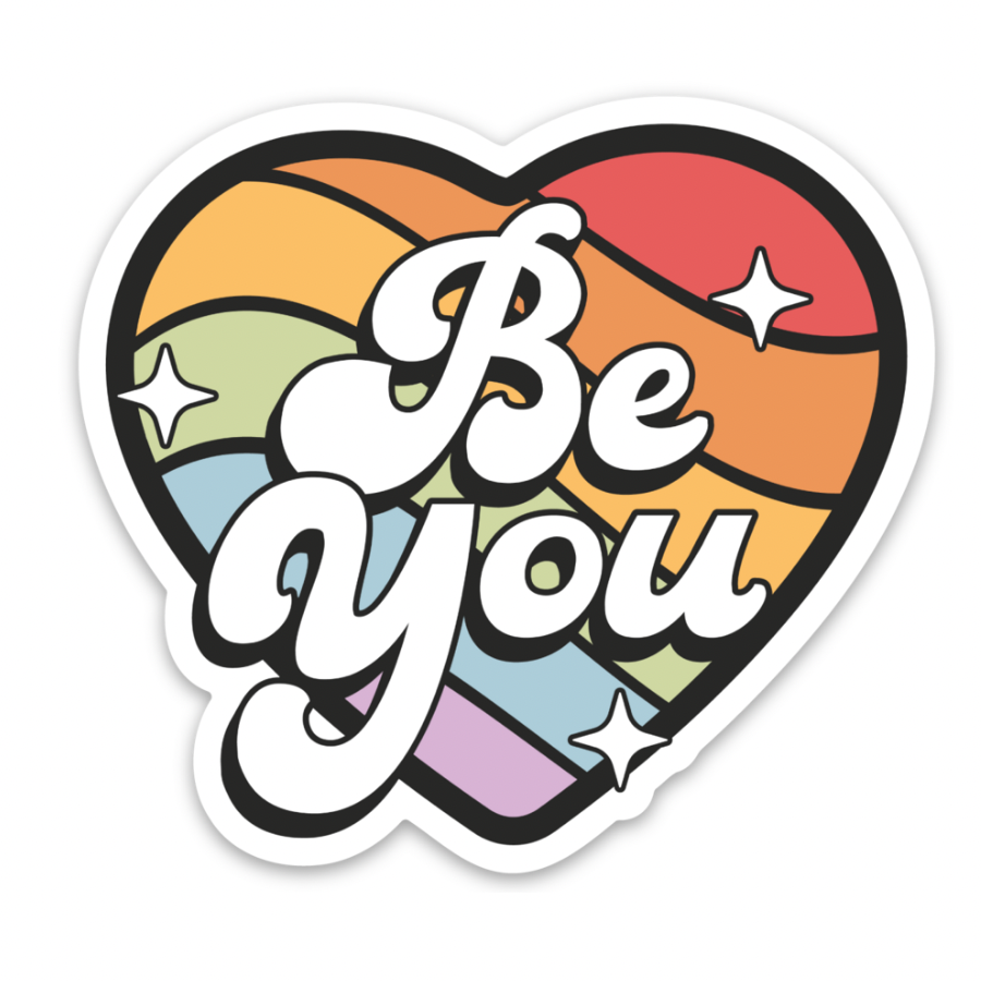 Be You | Weatherproof Sticker