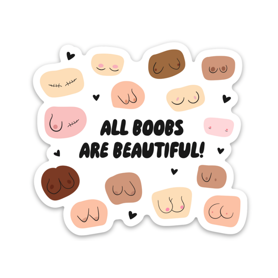 All Boobs Are Beautiful | Weatherproof Sticker