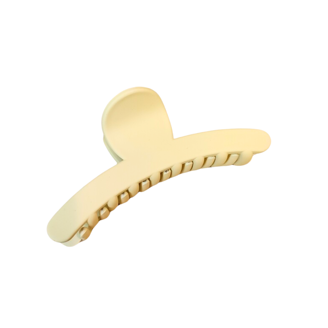 Soft Yellow Hygge Claw Clip