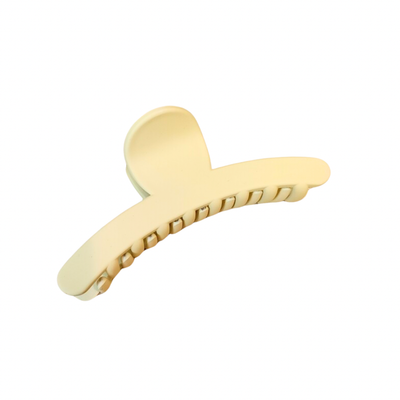 Soft Yellow Hygge Claw Clip