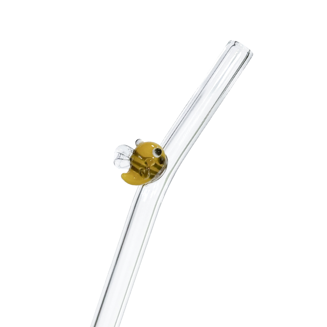 Bumblebee | Glass Straw