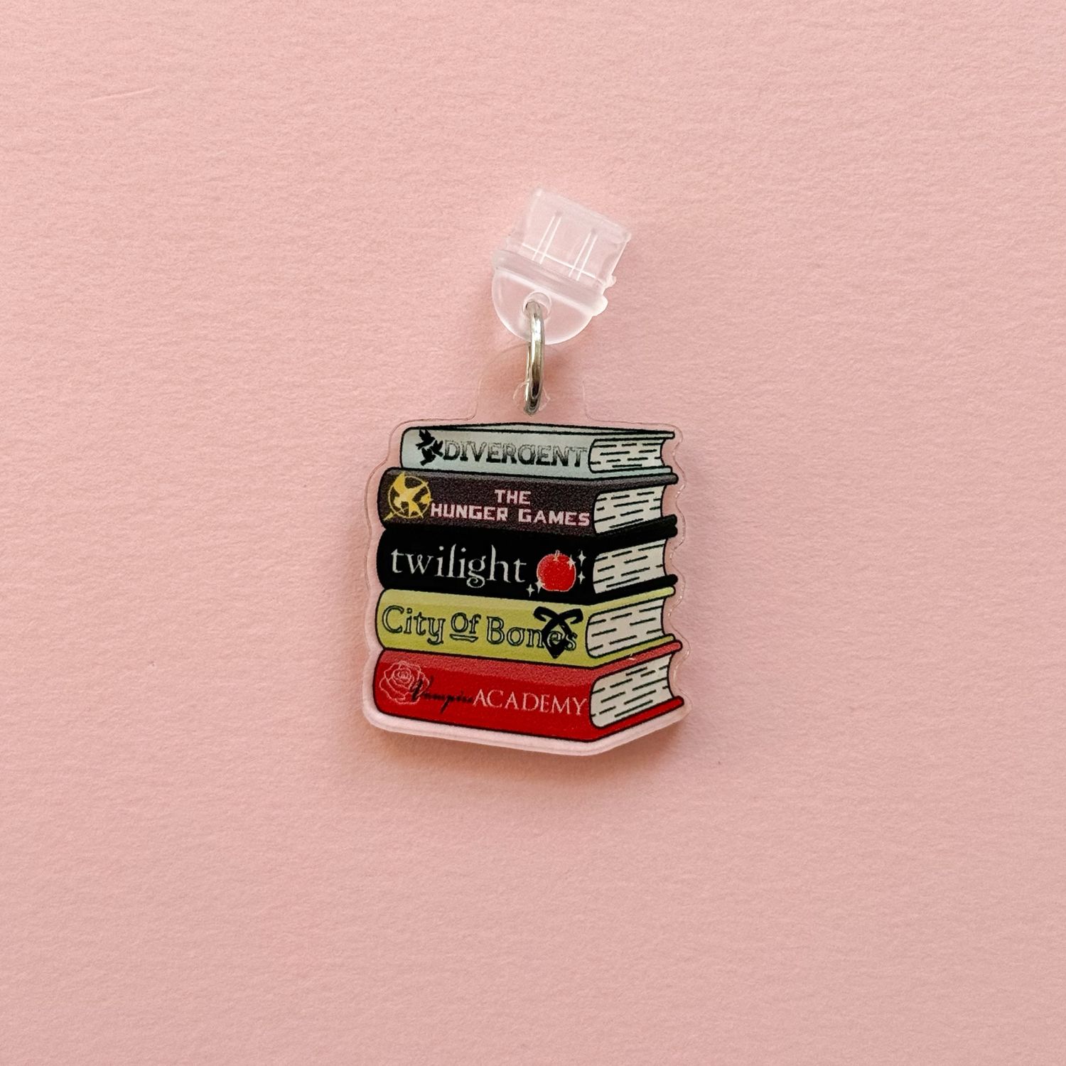 Book Stack | USB-C Charm