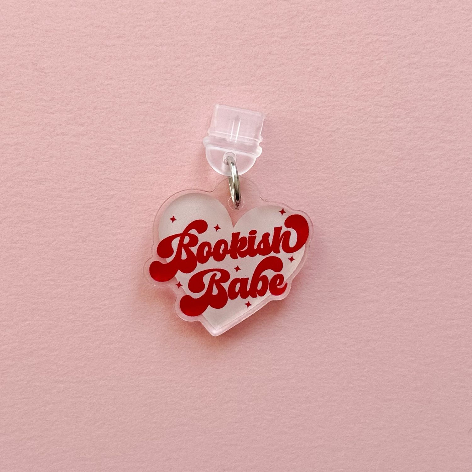 Bookish Babe | USB-C Port Charm
