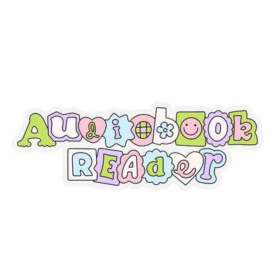 Audiobook Reader | Weatherproof Sticker
