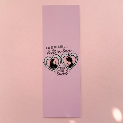 Lion And Lamb | Bookmark