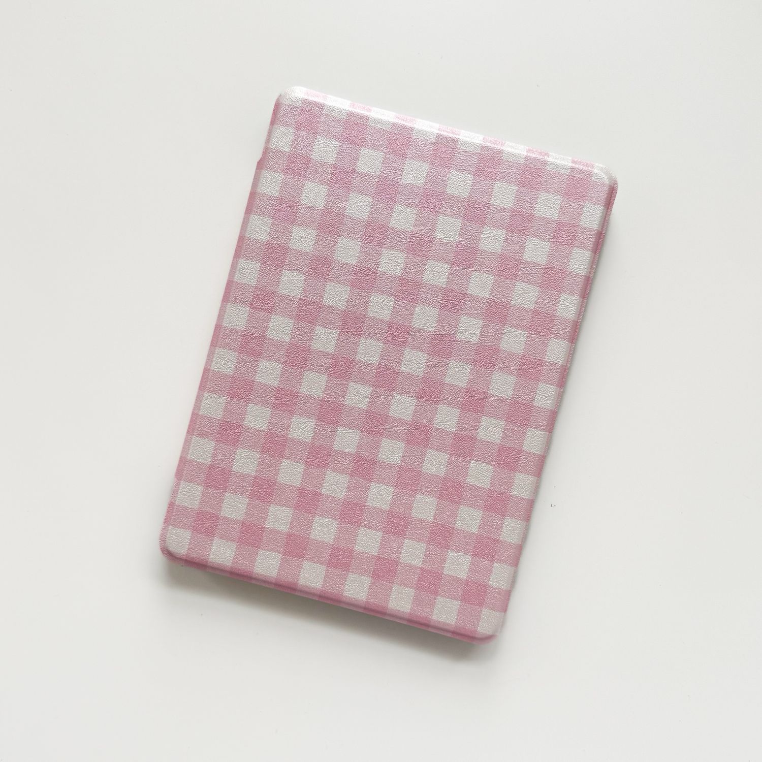 Pink Gingham Kindle Case