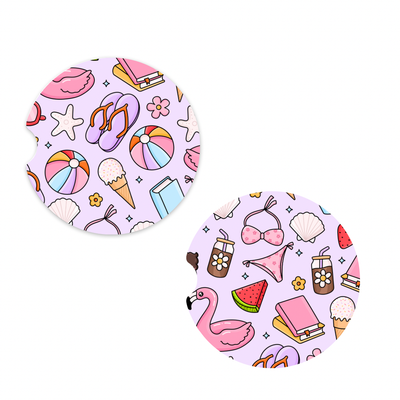 Summer Fun | Car Coaster Set