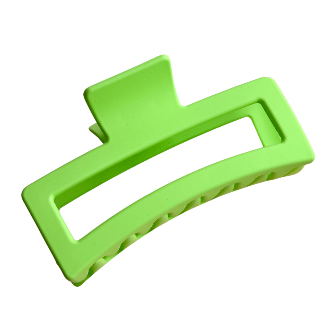 Lime Claw Clip
