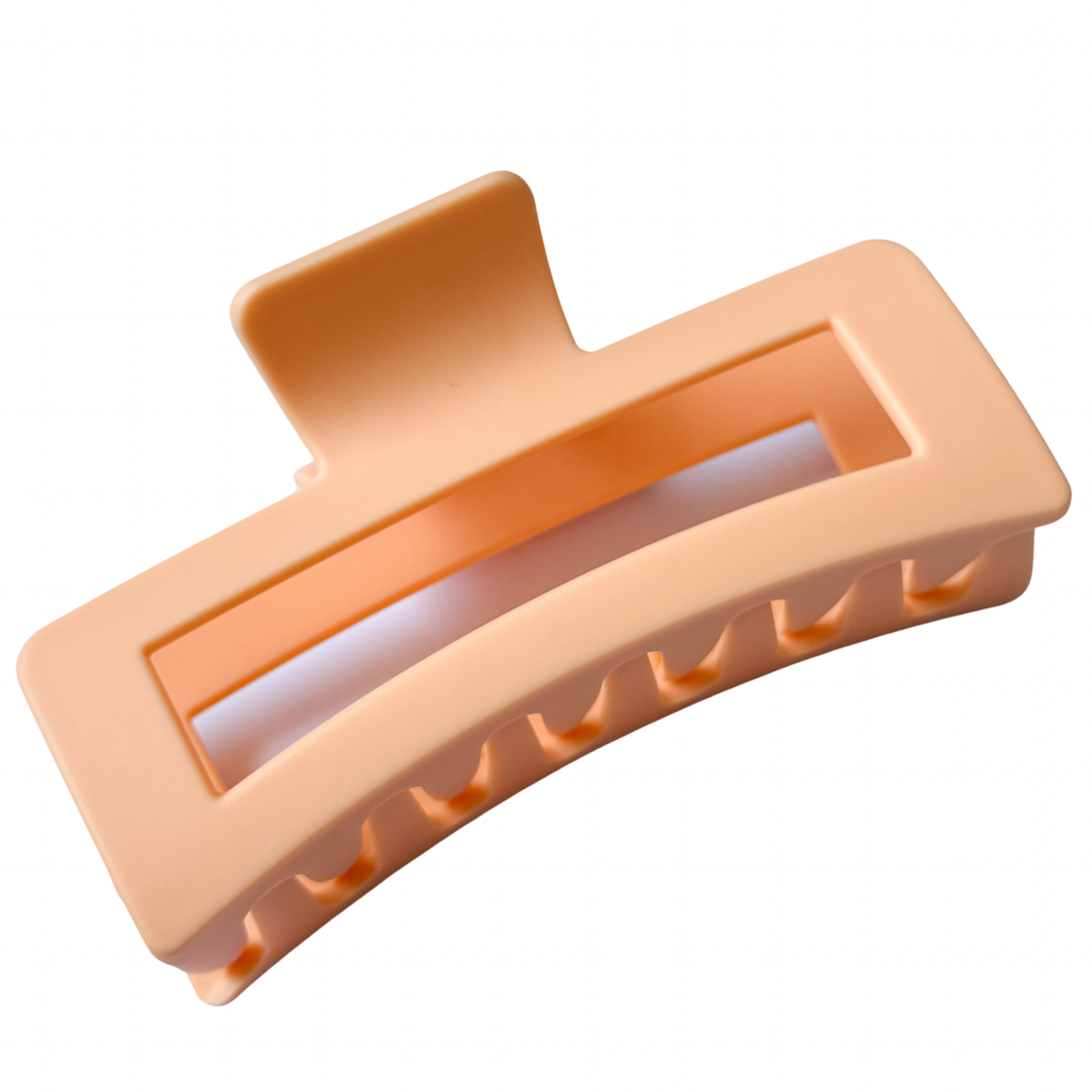 Tangerine Jumbo Claw Clip