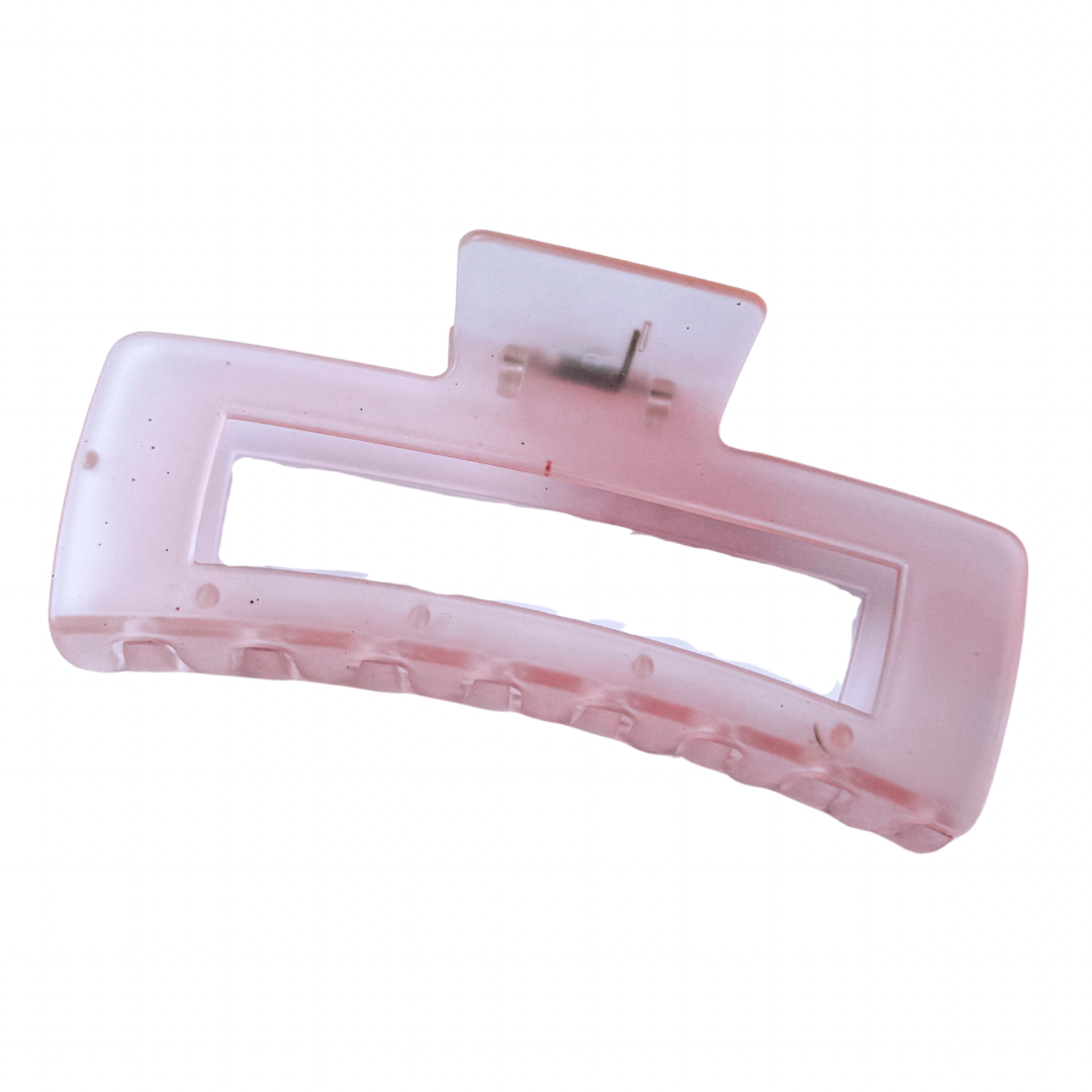 Light Pink Frost Jumbo Claw Clip